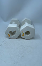 Load image into Gallery viewer, Everlast White Fitness Exercise 2lb Dumbbells For Nintendo Wii Not Tested
