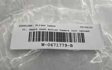 Load image into Gallery viewer, YI Black Super WDR Optical Lens Smart Dash Action Camera Not Tested
