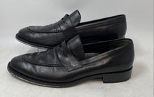 Load image into Gallery viewer, Cole Haan Mens C12207 Black Leather Moc Toe Slip-On Penny Loafer Shoes Size 7.5M

