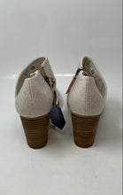 Load image into Gallery viewer, Toms Womens Milan Beige Closed Toe Zipper Pump Heels Size 12 With Tag
