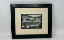 Load image into Gallery viewer, Appleton Artist American Farm Homesteads Wall Decor Art Print With Wooden Frame
