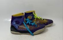 Load image into Gallery viewer, Nike Kids Kobe 9 Elite 636602-501 Purple Yellow Lace-Up Basketball Shoes Size 7Y
