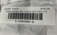 Load image into Gallery viewer, Brooks Brothers Mens White Regent Cotton Non-Iron Dress Shirt Size 15.5-2/3
