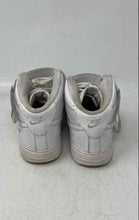 Load image into Gallery viewer, Nike Kids Air Force 1 Mid '07 White Leather Lace-Up Sneaker Shoes Size 1.5Y
