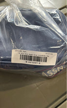 Load image into Gallery viewer, US Polo Assn. Womens Blue Adjustable Strap Top Zipper Crossbody Bag
