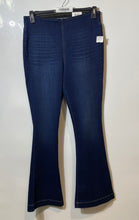 Load image into Gallery viewer, INC International Concepts Womens Blue High Rise Flared Jeans Sz 10/30 With Tags
