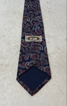 Load image into Gallery viewer, Bert Pulitzer Mens Multicolor Paisley Silk Adjustable Pointed Tie
