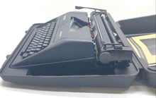 Load image into Gallery viewer, Nadex Pioneer Black Manual Ribbon Portable Office Typewriter Not Tested
