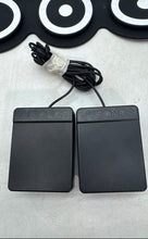 Load image into Gallery viewer, Portable Roll-Up Electronic Drum Kit With Nine Silicone Pads And Two Foot Pedals
