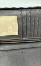 Load image into Gallery viewer, Michael Kors Womens Jet Set Brown Animal Print Continental Zip-Around Wallet
