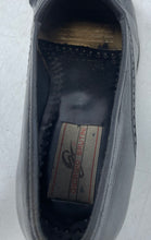 Load image into Gallery viewer, Giorgio Brutini Mens Black Leather Fringe Slip-On Loafer Dress Shoes Sz 10 D
