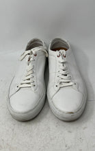 Load image into Gallery viewer, Good Man Mens Edge White Leather Lace-Up Low Top Sneaker Shoes Size 9
