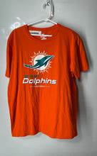 Load image into Gallery viewer, Fanatics Mens Orange Miami Dolphins Football-NFL Pullover T-Shirt Size L
