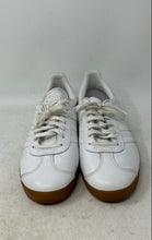 Load image into Gallery viewer, Adidas Mens Originals Gazelle BD7479 White Lace-Up Low Top Sneaker Shoes Size 8
