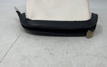 Load image into Gallery viewer, Diptyque Paris Womens White Black Pebbled Leather Zipper Cosmetic Makeup Bag

