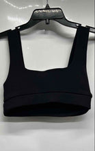 Load image into Gallery viewer, Zara Womens Black Sleeveless Wide Strap Square Neck Cropped Top Size Small
