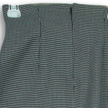 Load image into Gallery viewer, H&amp;M Womens Black White Houndstooth Tie Front Straight &amp; Pencil Skirt Size 4
