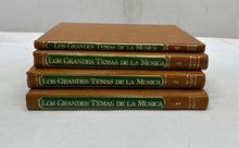 Load image into Gallery viewer, Los Grandes Temas De La Música Paperback Published By Salvat Lot Of 4 Pieces
