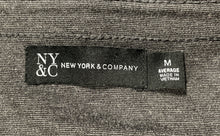 Load image into Gallery viewer, New York &amp; Company Womens Gray Heather Pull-On Bootcut Leg Ankle Pants Size M
