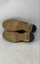 Load image into Gallery viewer, Aston Grey Collection Mens Brown Leather Lace-Up Derby Dress Shoes Size 9.5
