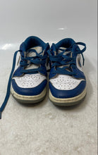 Load image into Gallery viewer, Nike Kids Air Jordan 1 Low FN9137-141 White Blue Lace-Up Sneaker Shoes Size 4Y
