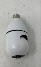 Load image into Gallery viewer, White Night Vision Wireless E27 Light Bulb Security Camera Only One Untested

