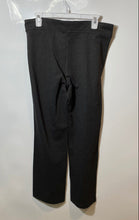 Load image into Gallery viewer, Calvin Klein Womens Dark Gray Power Stretch Straight Leg Dress Pants Size Medium
