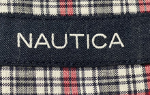 Load image into Gallery viewer, Nautica Mens Multicolor Plaid Cotton Long Sleeve Collared Button-Up Shirt Size L
