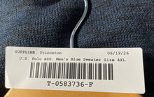 Load image into Gallery viewer, U.S. Polo Assn. Mens Blue Long Sleeve Regular Fit Full-Zip Jacket Size 4XL
