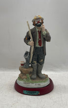 Load image into Gallery viewer, Flambro Emmett Kelly Jr. The Fisherman Collectible Porcelain Figurine
