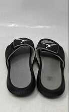 Load image into Gallery viewer, Nike Mens Air Jordan Hydro 6 881473-011 Black Gray Open Toe Slide Sandals Size 8
