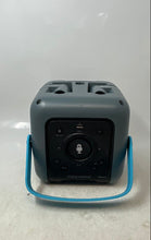 Load image into Gallery viewer, Singing Machine Cube Mini Blue Gray Portable Wireless Karaoke System
