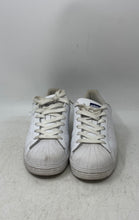 Load image into Gallery viewer, Adidas Womens Superstan FX4727 White Leather Lace-Up Sneaker Shoes Size 6.5
