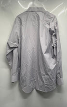 Load image into Gallery viewer, Pierre Cardin Mens Gray Long Sleeve Spread Collar Regular Fit Dress Shirt Size L
