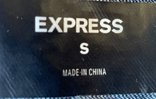 Load image into Gallery viewer, Express Womens Blue Denim Sleeveless Scoop Neck Button Front Mini Dress Size S
