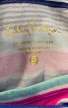 Load image into Gallery viewer, Lilly Pulitzer Womens Multicolor Striped Sophie Jersey Shift Dress Size Small
