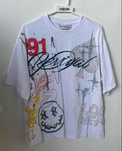 Load image into Gallery viewer, Smoke Rise Mens White Crew Neck Short Sleeve Pullover T-Shirt Size Small
