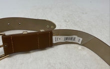 Load image into Gallery viewer, Steve Madden Womens Brown Leather Adjustable Dress Belt Size Medium
