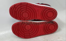 Load image into Gallery viewer, Nike Kids Court Borough Mid CD7783-602 Black And Red Sneakers Shoes Size 13.5C
