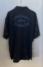 Load image into Gallery viewer, Harley-Davidson Mens Multicolor Checkered Short Sleeve Button-Up Shirt Size 2XL
