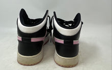 Load image into Gallery viewer, Nike Kids Air Jordan 1 Mid White Pink Black Lace-Up Sneaker Shoes Size 6.5Y
