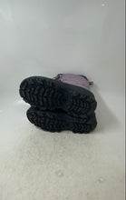 Load image into Gallery viewer, The North Face Girls Alpenglow IV Purple &amp; Black Waterproof Snow Boots Size 4
