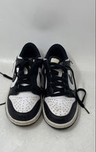 Load image into Gallery viewer, Nike Kids Dunk Low White Black Leather Lace-Up Low Top Sneaker Shoes Size 3.5Y
