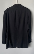 Load image into Gallery viewer, Tommy Hilfiger Mens Black Regular Fit Long Sleeve Two-Button Blazer Size 40L
