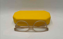 Load image into Gallery viewer, Authentic Swarovski Women's Crystal Gold Tone Glasses With Case
