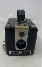 Load image into Gallery viewer, Kodak Brownie Hawkeye Black Flash Model Fixed Focus Box Camera No Tested
