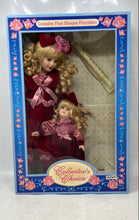 Load image into Gallery viewer, Collectors Choice Victorian Mother &amp; Daughter Genuine Fine Bisque Porcelain Doll
