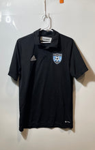 Load image into Gallery viewer, Adidas Mens Black Weston FC Soccer Club Short Sleeve Polo Shirt No Size
