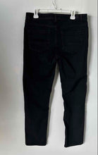 Load image into Gallery viewer, Kenneth Cole Mens Black Denim Dark Wash Stretch Straight Leg Jeans Size 33X32
