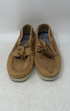 Load image into Gallery viewer, Clarks Mens Brown Leather Moc Toe Low Top Lace-Up Boat Shoes Size 9 M
